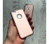 360° kryt Mate silikónový iPhone 5/5S/SE - ružový